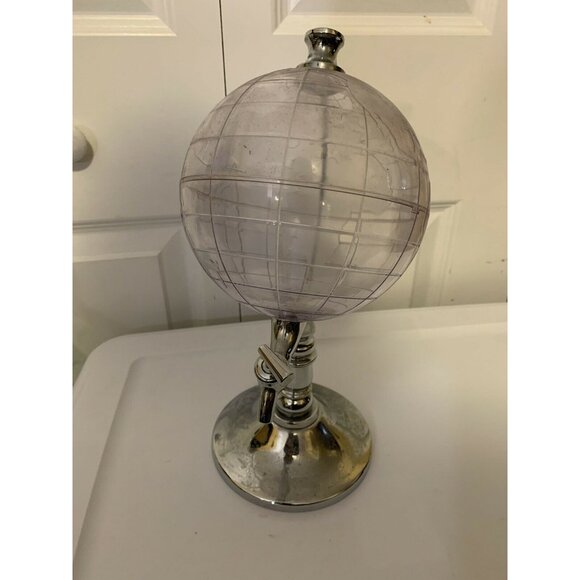 Godinger World Globe Liquor Dispenser Decanter - Picture 2 of 10